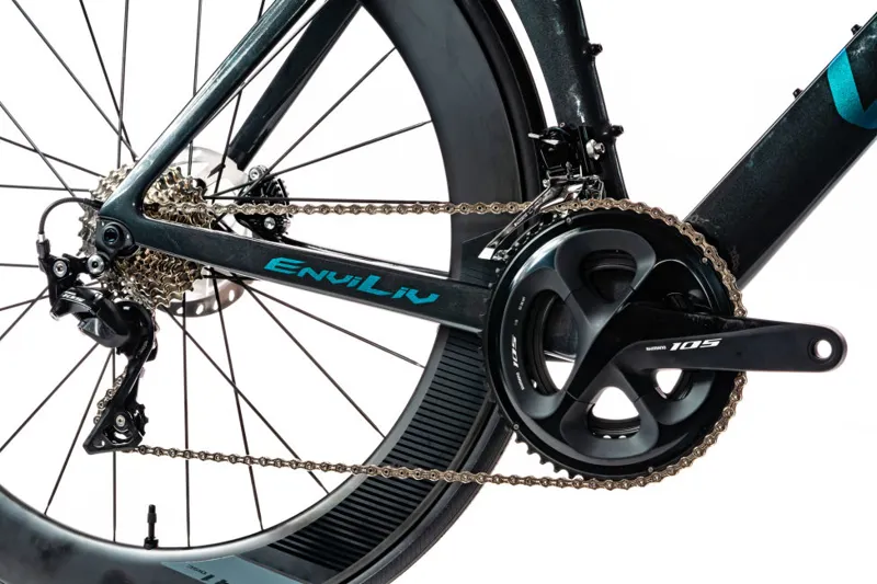 2020 Liv Enviliv Advanced Pro 2 Disc Carbon Road Race Bike in Grey-2