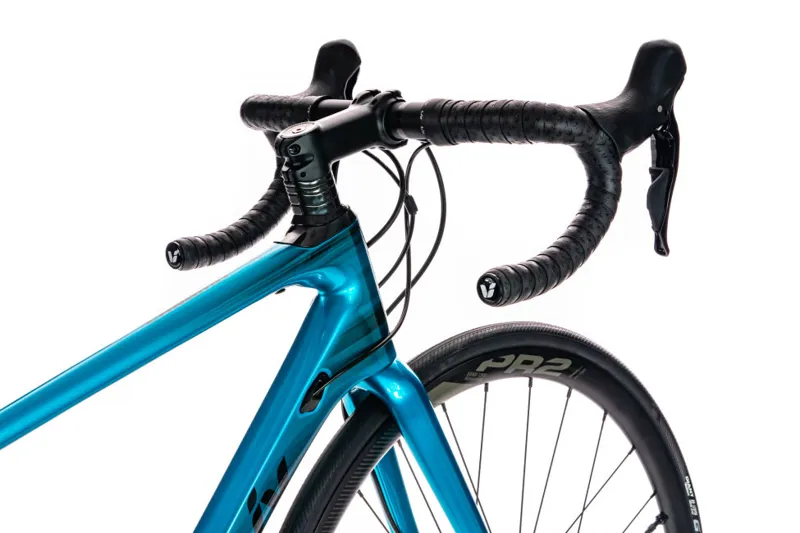 2020 Liv Langma Advanced 2 Disc Carbon Road Race Bike in Green-1