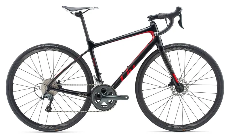 2019 Liv Avail Advanced 3 Carbon Womens Road Bike in Black