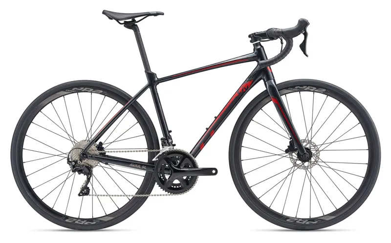 2019 Liv Avail SL 1 Disc Womens Road Bike in Black