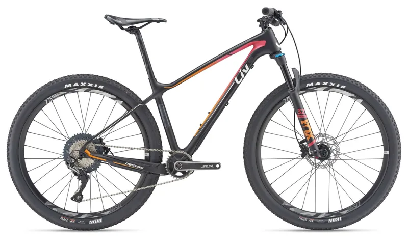 2019 Liv Obsess Advanced 2 Carbon Womens Mountain Bike in Black