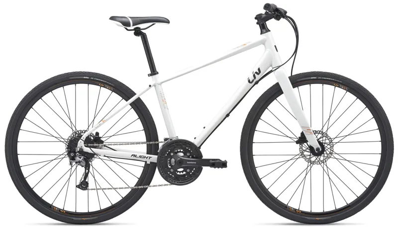 2019 Liv Alight 1 Disc Womens Hybrid Bike in White
