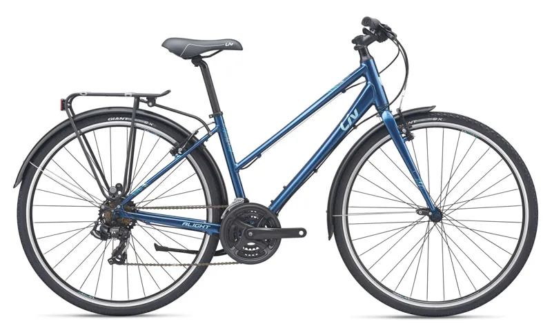 2019 Liv Alight 3 City Womens Hybrid Bike in Blue