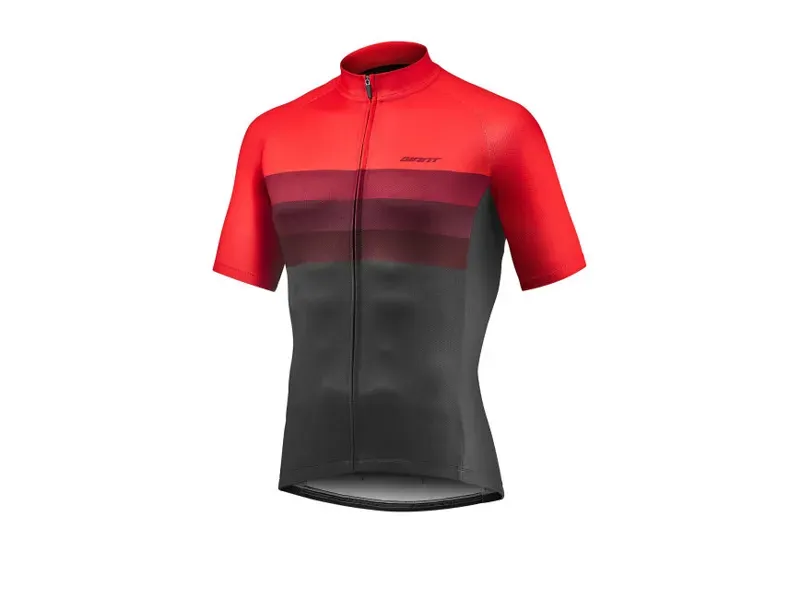 Giant Rival Short Sleeve Cycling Jersey in Red