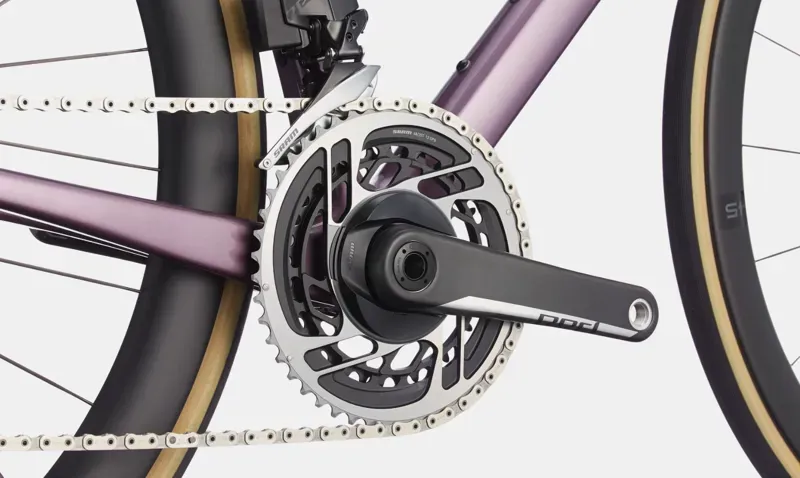 2021 Cannondale SuperSix EVO Hi-MOD Disc Red AXS Bike in Purple-5